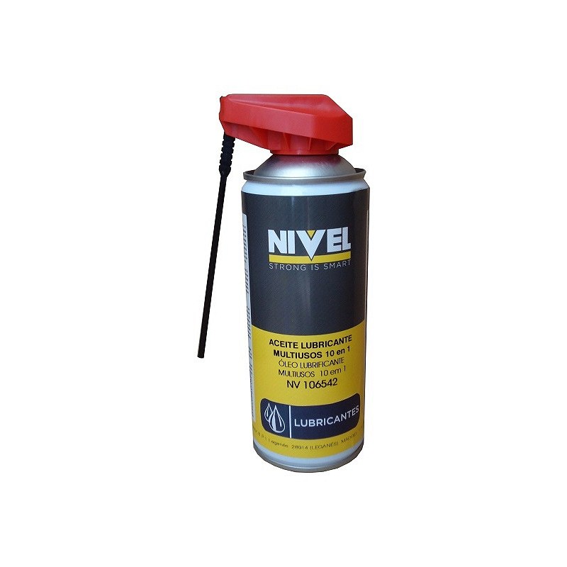 Compra Aceite lubricante multiuso 10 en 1 NIVEL SPRAY 400 ML NV106542 al mejor precio