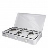 Cocina de gas esmaltada 3 fuegos 60 x 37 x 10 cm edm