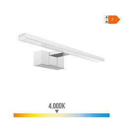 Lámpara de pared de led 6w 600lm 4.000k 30x12,8x5,10cm edm