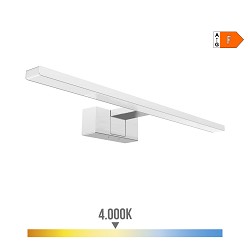 Lámpara de pared de led 8w 800lm 4.000k 40x12,8x5,10cm edm