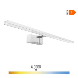 Lámpara de pared de led 12w 1.270lm 4.000k 60x12,8x5,10cm edm