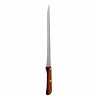 Cuchillo jamonero con mango de madera 36,5cm edm