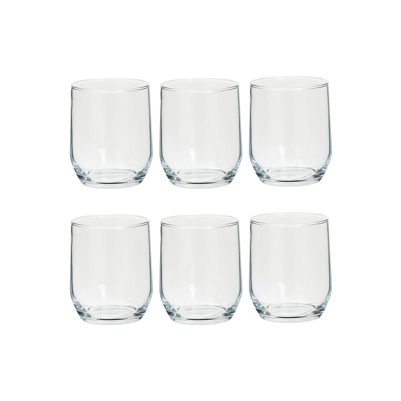 Set 6 vasos de agua de cristal coleccion paol 31,5cl