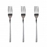 Set 3 unid. tenedor acero inoxidable reciclado brillo earth sg7776 san ignacio