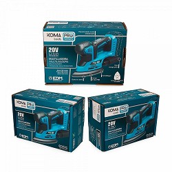 Compra Multilijadora tipo mouse 20v (sin batería ni cargador) 20,4x15,5cm koma tools al mejor precio