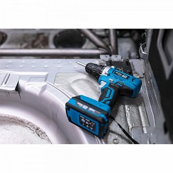Compra Kit maletin taladro atornillador con 70 accesorios 20v con batería y cargador koma tools al mejor precio