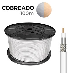 Cable coaxial apantallado cobreado edm euro/m