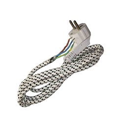 Recambio cable de plancha 3x0,75mm 1,8m edm