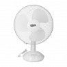 Ventilador de sobremesa. color blanco. potencia: 45w aspas: ø40x61cm edm