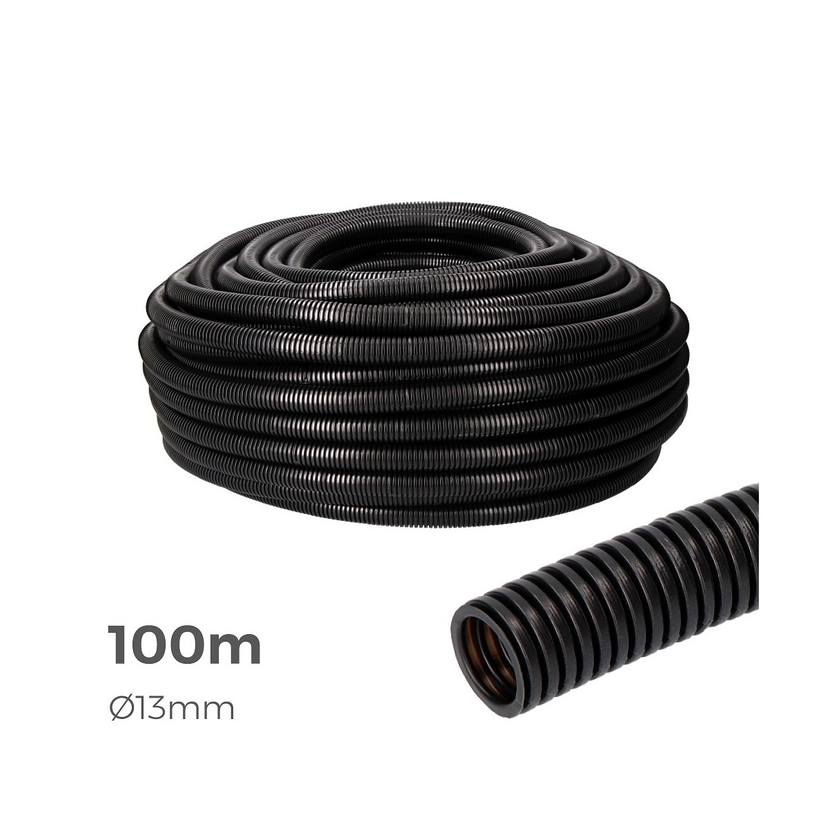 Corrugado para interior medida 13mm ce m-20 euro/m