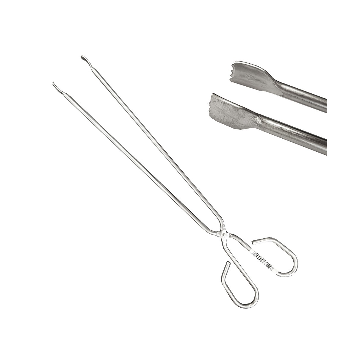 Pinzas para la carne acero inoxidable 35cm