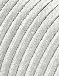 Cable cordon tubulaire 2x0,75mm c01 blanco 25m