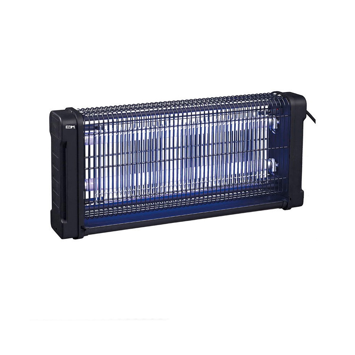 Mata insectos profesional electronico 2x10w 80m² 43,7x10x26,5cm 340° color negro edm