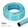 Manguera de jardin anti-torsion profesional ø interior 15mm ø exterior 20mm (5/8") - rollo 25m edm