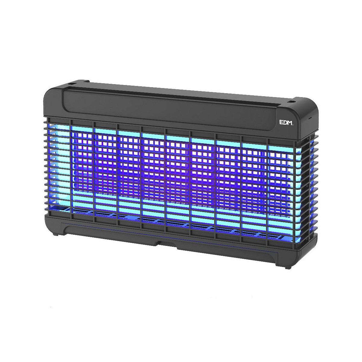 Mata insectos profesional electronico con led 11w 75m² 47x10x26,3cm color negro edm