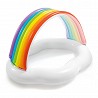 Piscina para bebes modelo arco iris 142x84x119cm