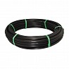 Rollo de 25m de tuberia de goteo 16mm con goteros a 0,35cm 2 l/h color negro. blue bird