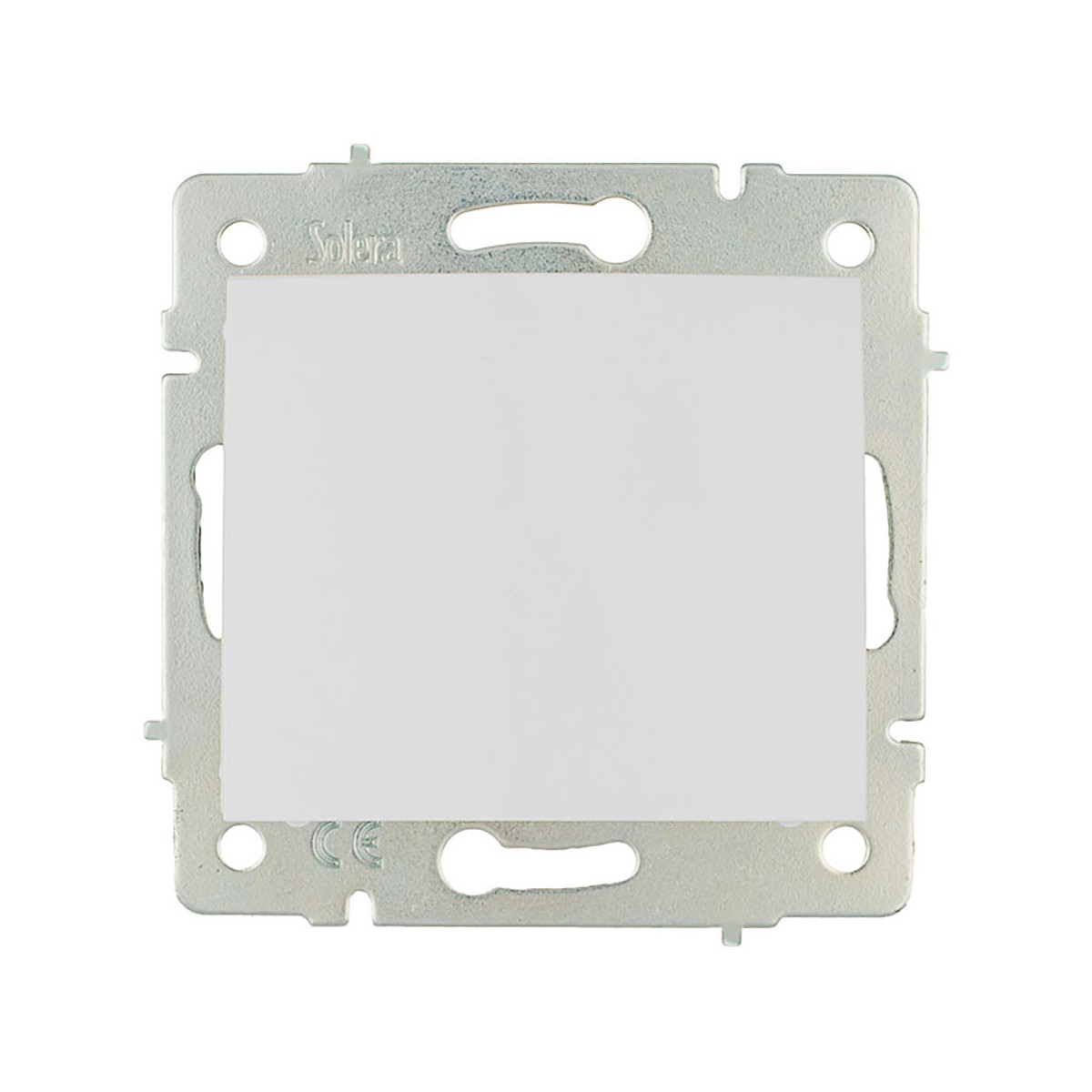 Tapa ciega de empotrar blanco serie europa solera erp75