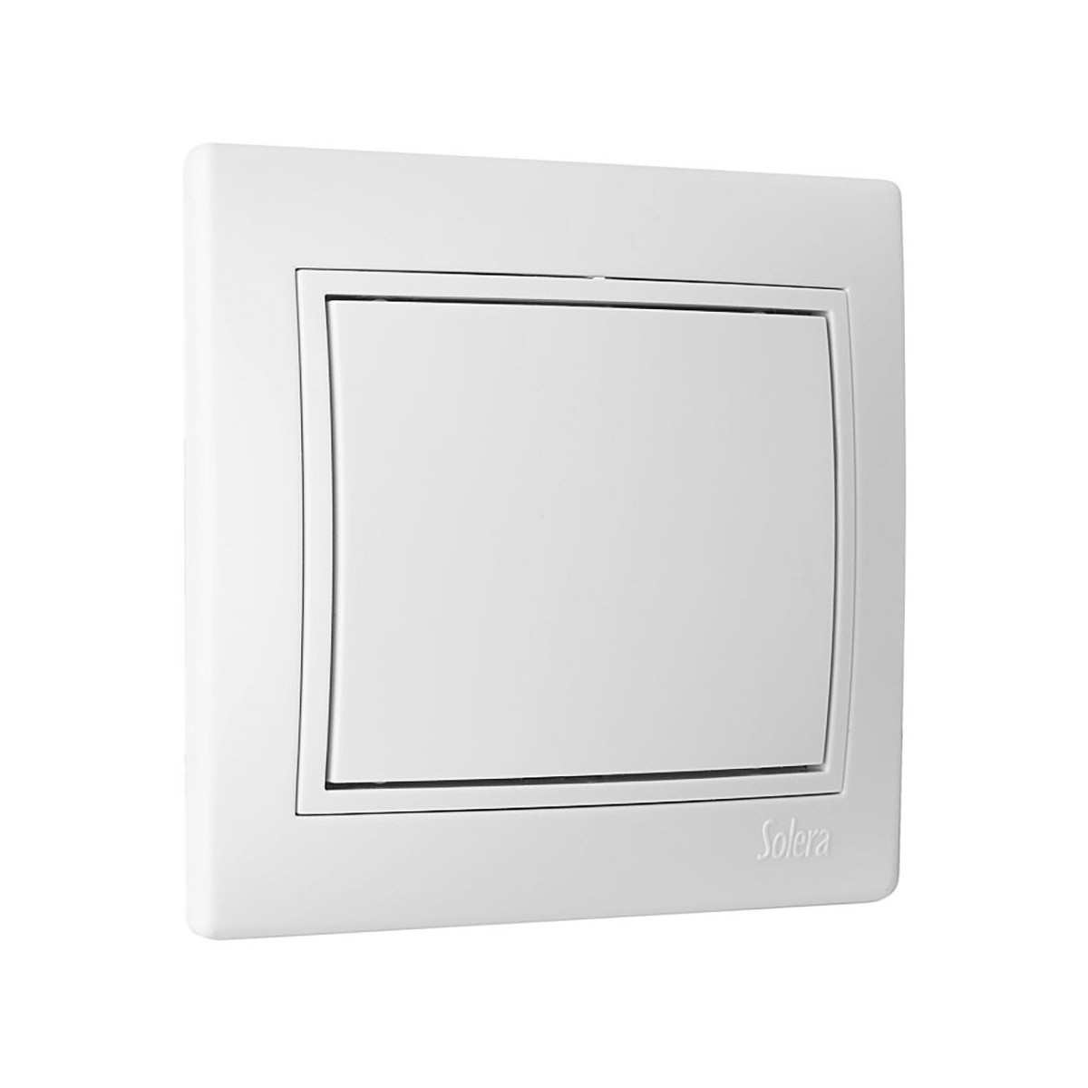 Tapa ciega de empotrar blanco serie europa solera erp75u