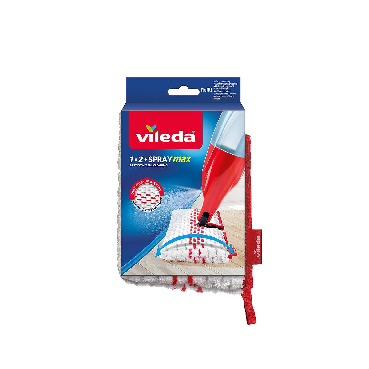 Recambio sistema de fregado 1-2 spray max 168648 vileda