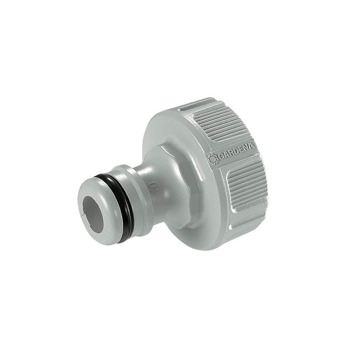 Adaptador macho para grifo 16,7mm con rosca hembra 21mm 1/2" (blister) gardena