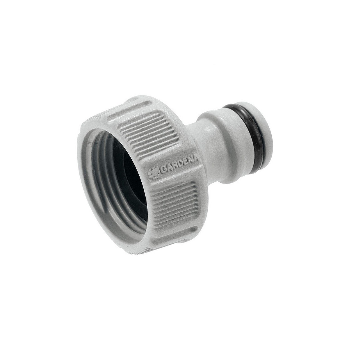 Adaptador macho para grifo 21mm con rosca hembra 26,5mm 3/4" (blister) gardena