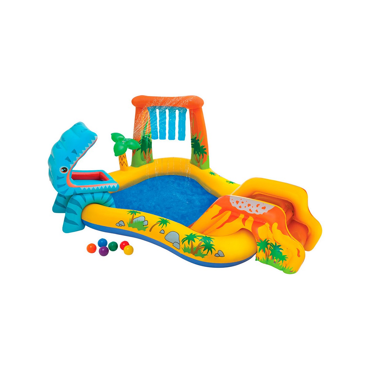 Piscina infantil hinchable 'ocean play center'. 249x191x109cm