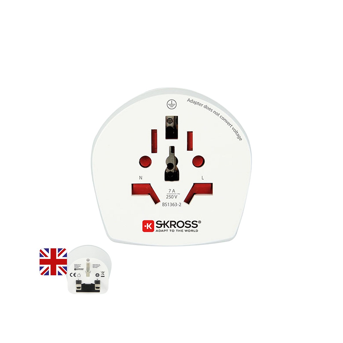 Adaptador mundial a reino unido skross 1500225-e