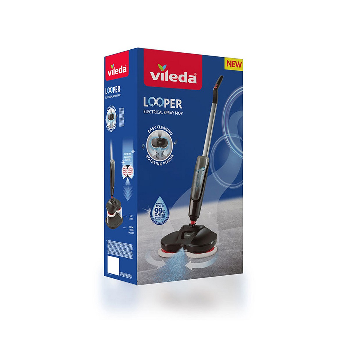 Looper fregona electrica con spray 169833 vileda