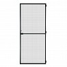 Puerta mosquitera abatible action antracita 100x210cm