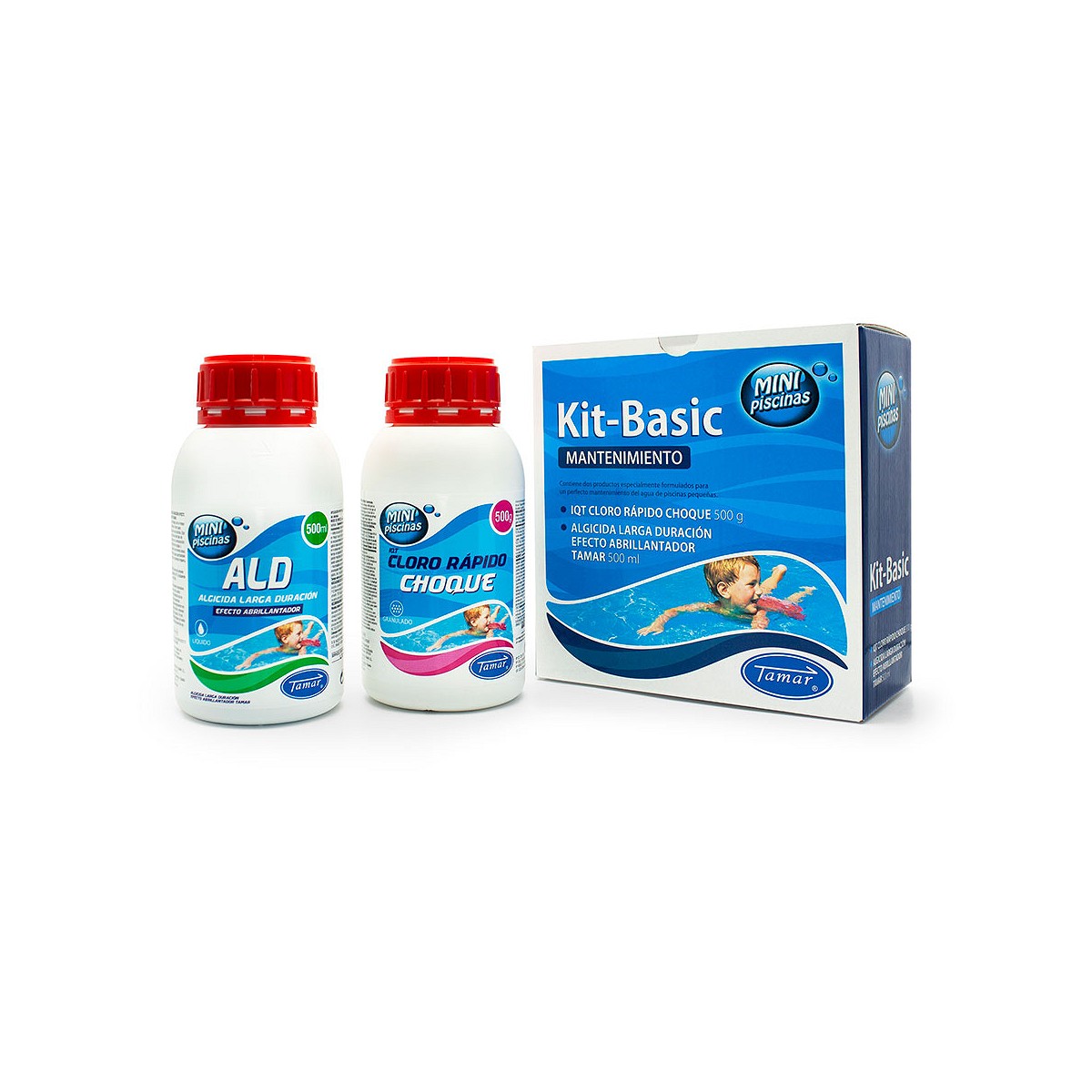 Kit basic mantenimiento minipiscinas 1601030005 tamar