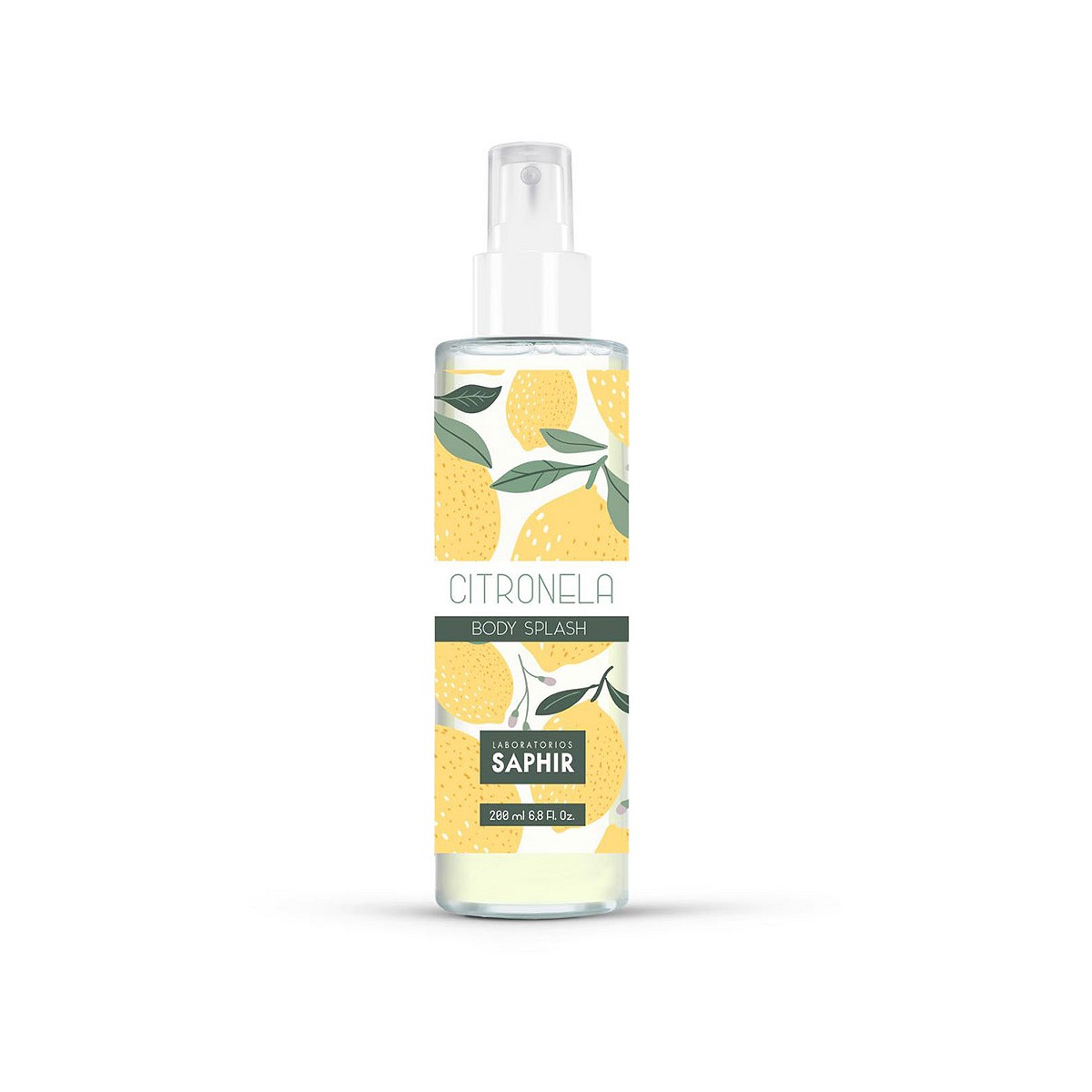 Repelente de insectos y mosquitos citronela body splash 200 ml. laboratorios saphir