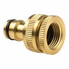 Conector a grifo jardín de 1/2" o 3/4" laton brass cellfast