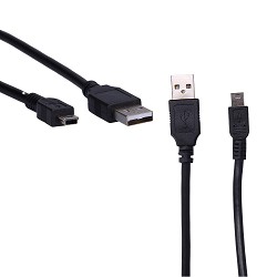 Cable usb tipo a macho a mini usb edm 1,8m