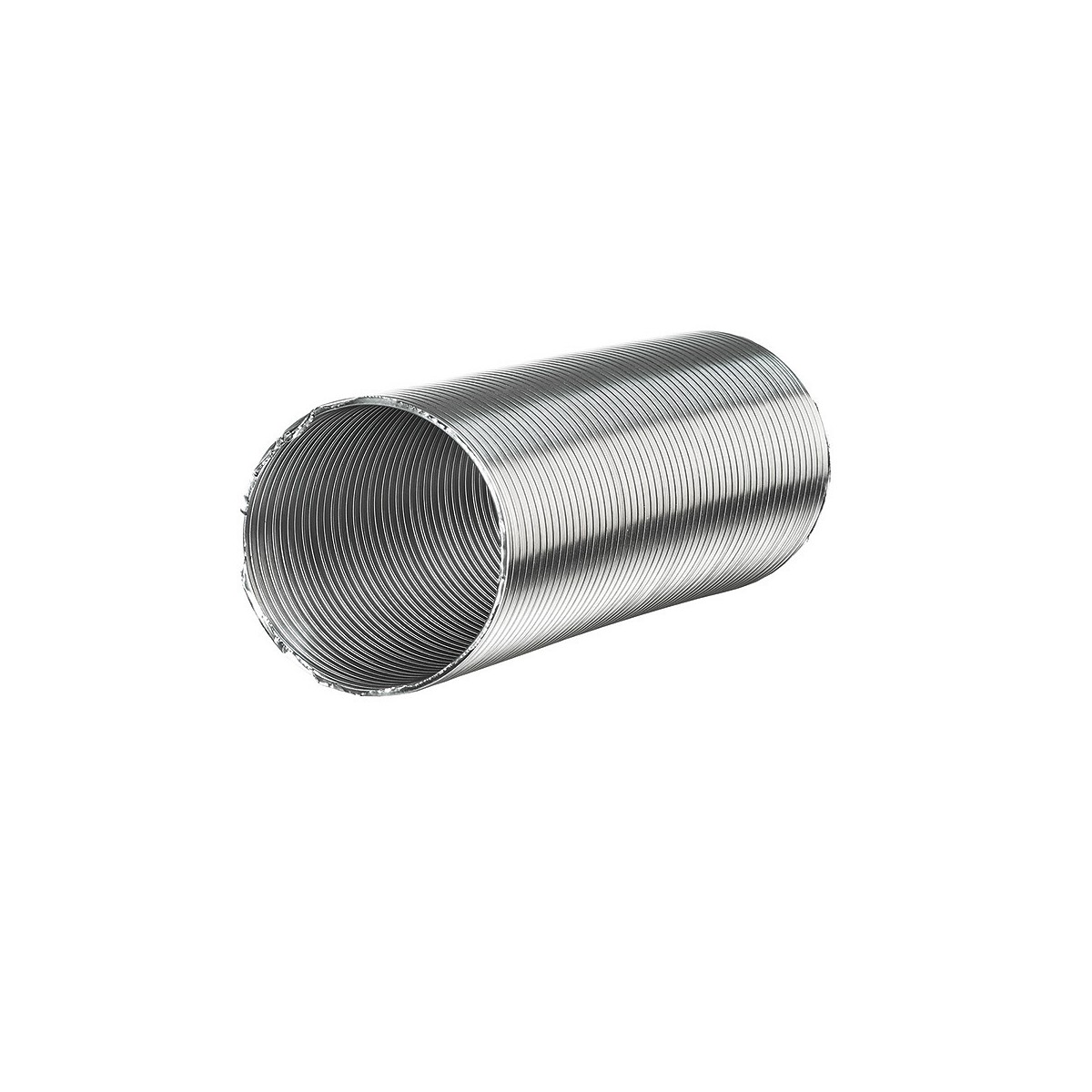 Tubo flex semirigido aluminio ø10cm x 0.3 max. 1,5m
