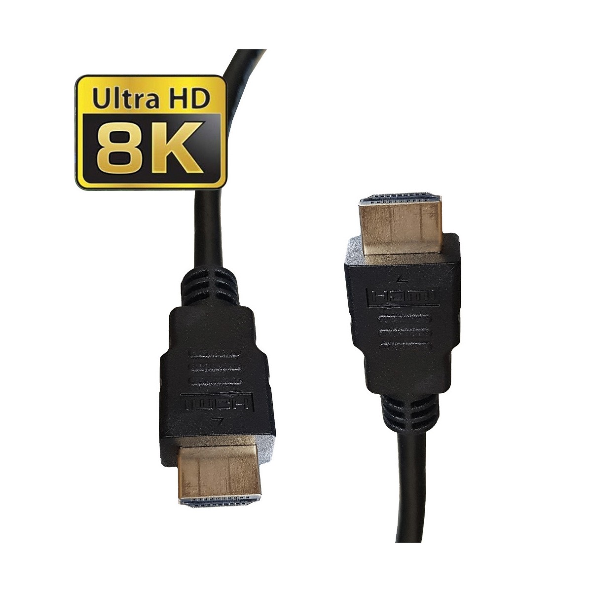 Cable hdmi 2.1 10k: 60hz/4k: 120hz alta calidad 1m