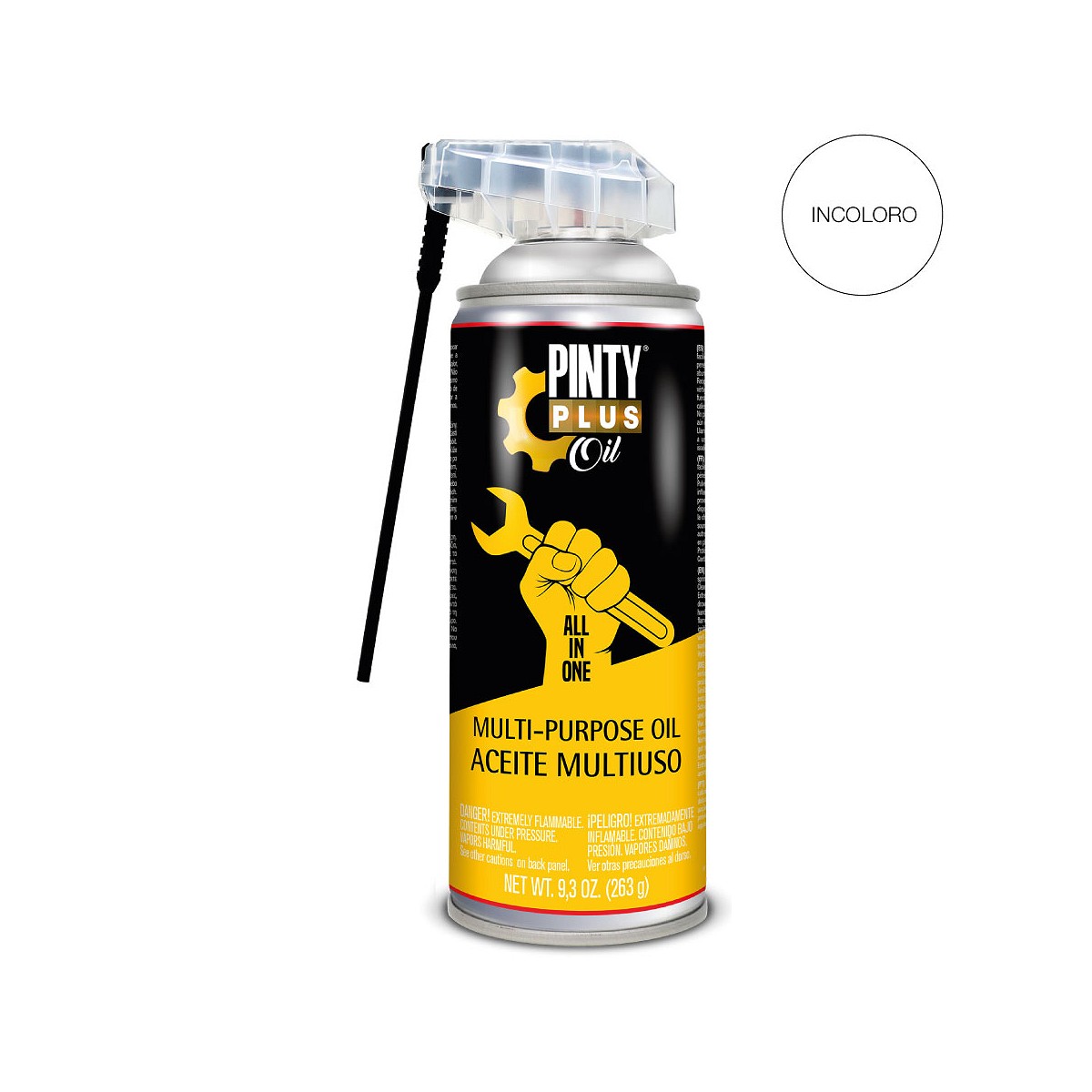 Pintyplus oil spray lubricante multiusos 520cc