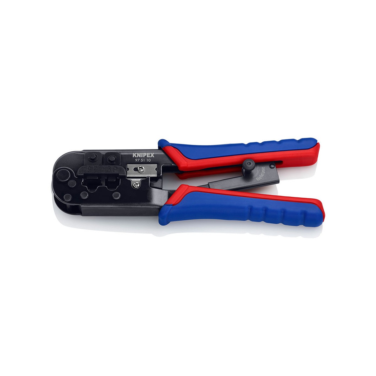 Crimpadora entallar terminales 190x70x18mm 975110sb knipex