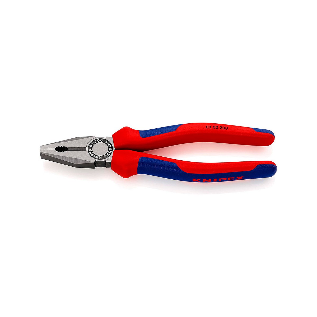 Alicates universales 205x44x21mm 0302200 knipex