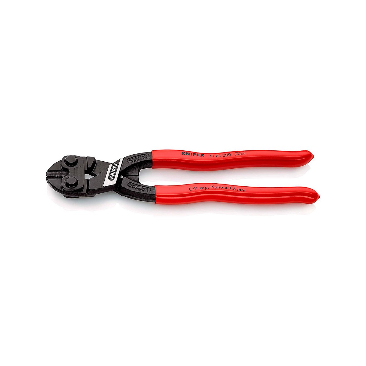 Corta-bulon compacto cobolt® 205x41x15mm 7101200 knipex