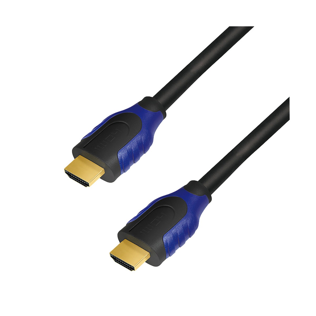Cable hdmi 1m 2.0 con ethernet, 4k2k/60hz, negro