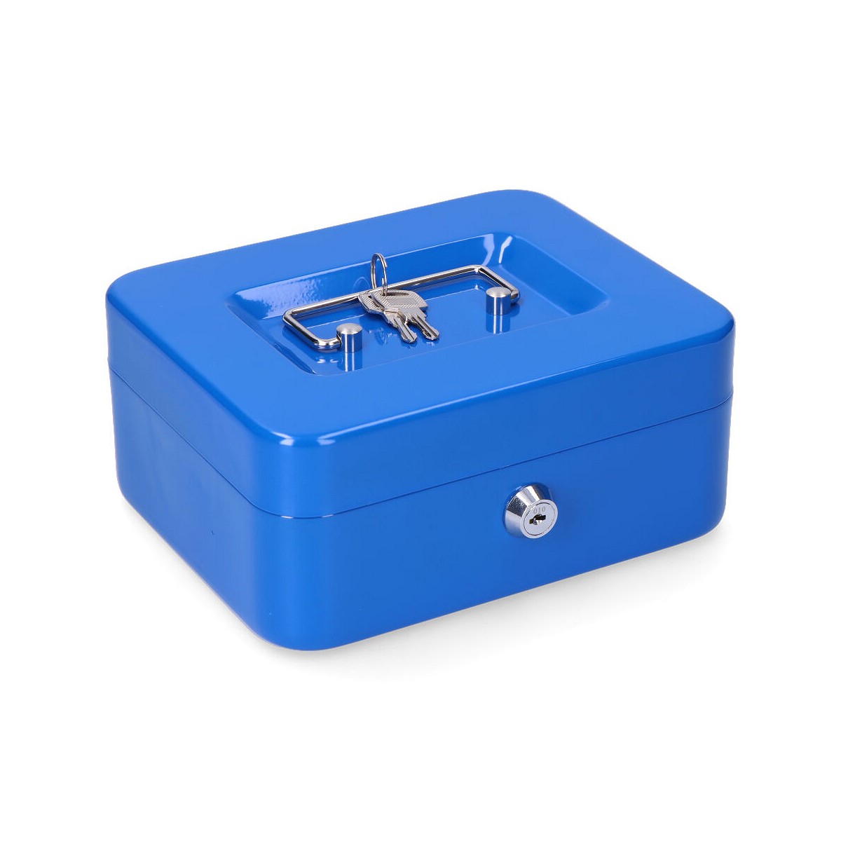 Caja de caudales cfc09 200x160x90mm azul m13394 micel