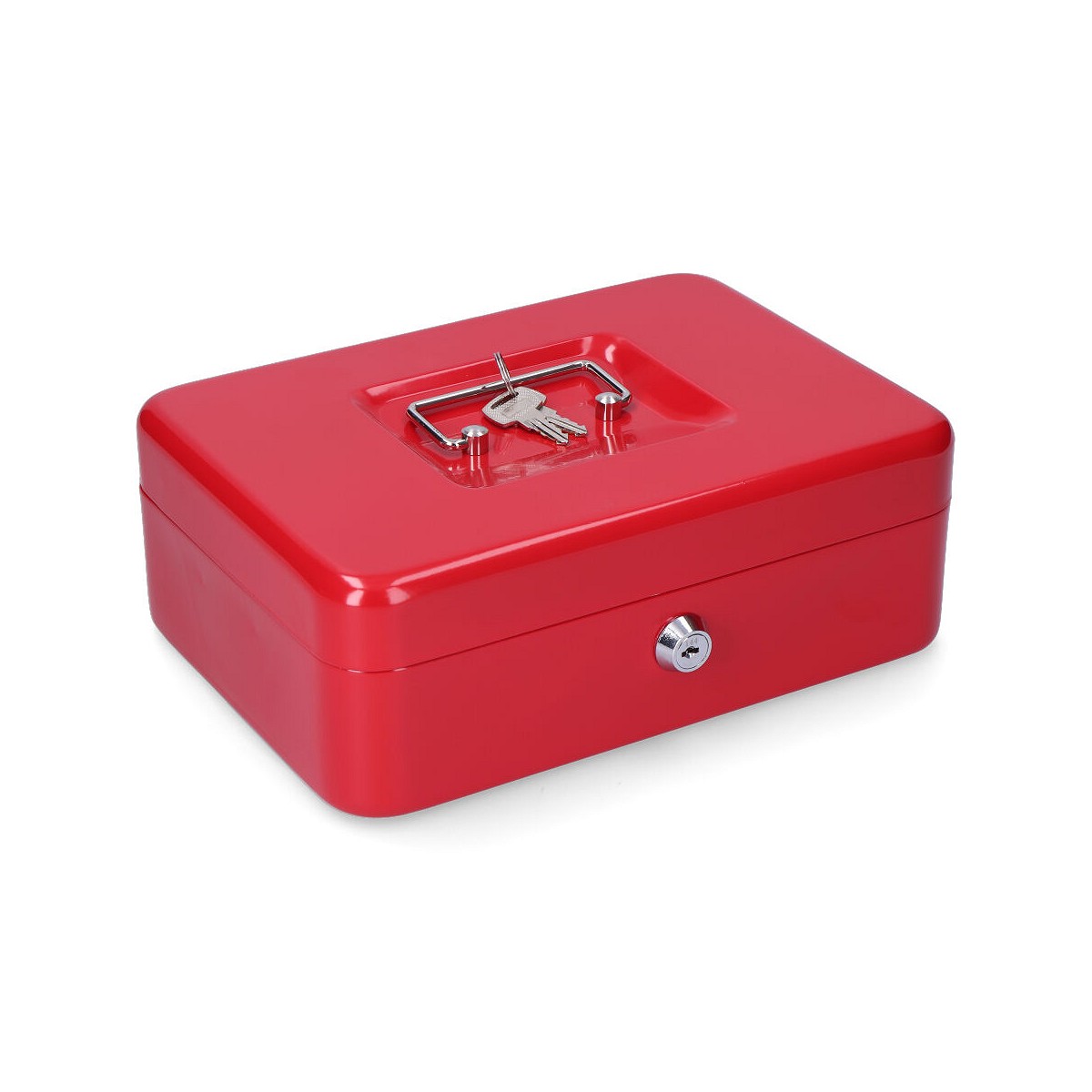 Caja de caudales cfc09 250x180x90mm rojo m13398 micel