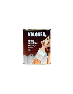 Compra Aceite teca kolorea 750 ml teca KOLOREA 5396696 al mejor precio