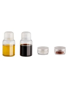 Compra Aceitera vinagrera sal miniset bolsa transparente IRIS 2985-P al mejor precio