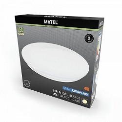 Compra APLIQUE LED EXTRAPLANO MATEL REDONDO 32W NEUTRA al mejor precio