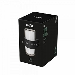 Compra APLIQUE LED LUXE EXTERIOR IP54 MATEL REDONDO 10W NEUTRA al mejor precio