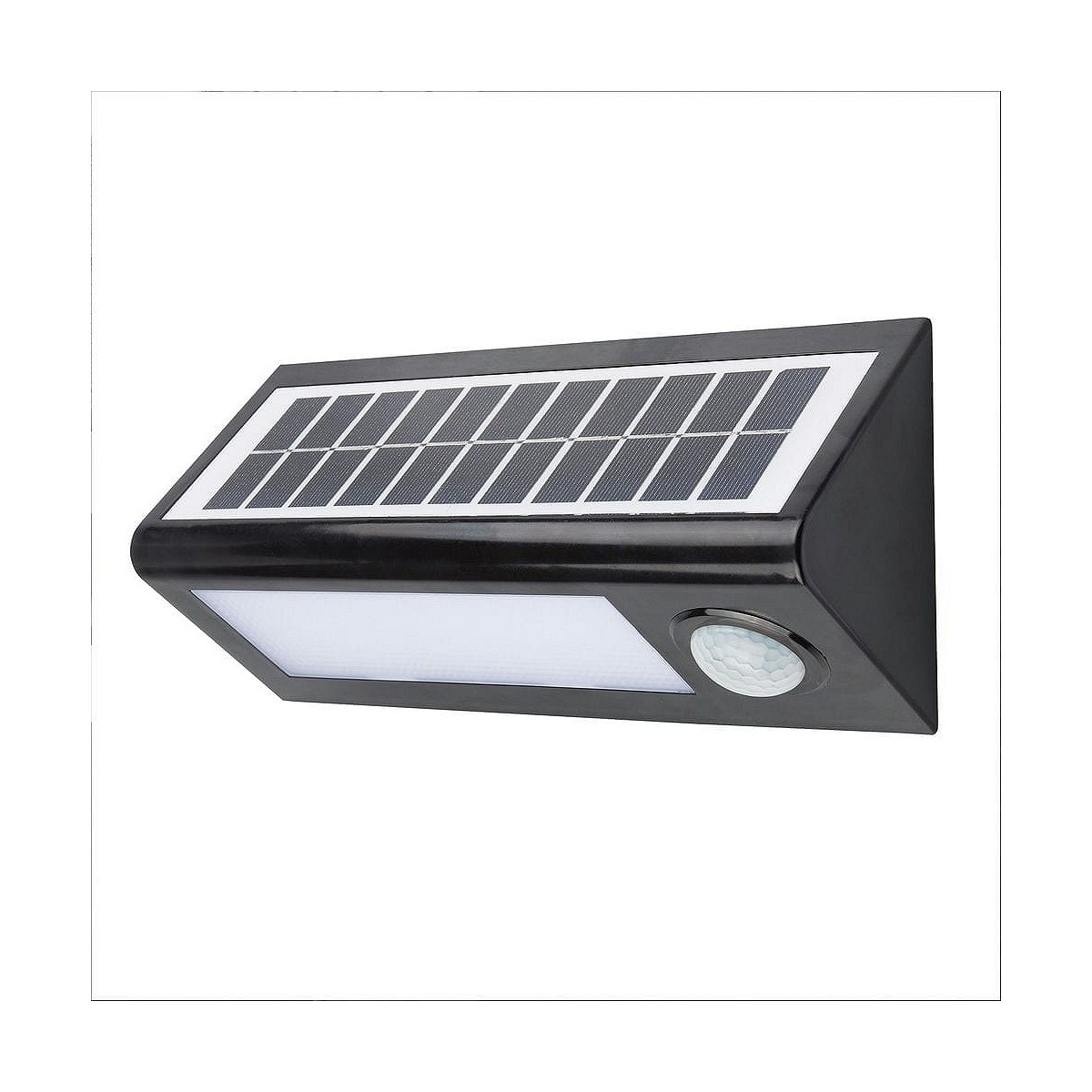 Compra APLIQUE LED SOLAR KORPASS CON SENSOR 27CM 8W FRÍA al mejor precio