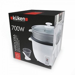 Compra ARROCERA KUKEN CON ACCESORIO VAPOR 700W al mejor precio