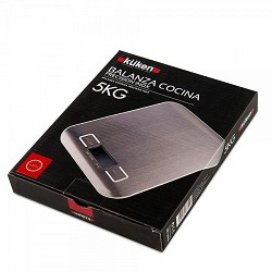 Compra BALANZA COCINA ELECTRÓNICA INOX PRECISIÓN 5KG KÜKEN al mejor precio